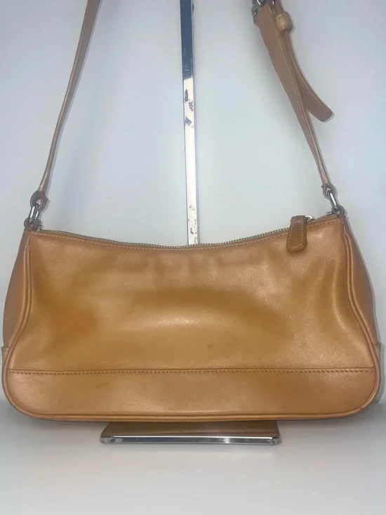 Coach Hampton Demi Leather Baguette VTG Shoulder Bag 7587 COA - Picture 10 of 16